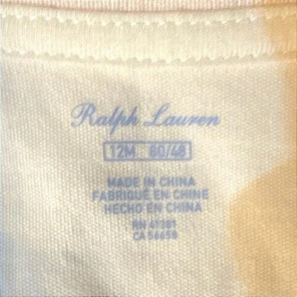 Ralph Lauren Polo Pink Dress NWT sz‎ 12 Month